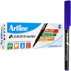 ARTLINE CD-R or DVD MARKER Blue Black Red or Green - 10Nos